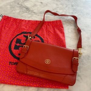Tory Burch clutch with strap